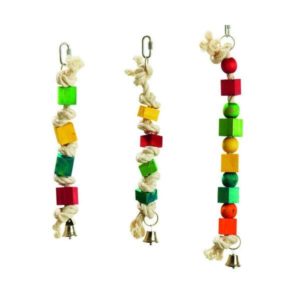 Karlie Buntes Holz-Spielseil - Kurz