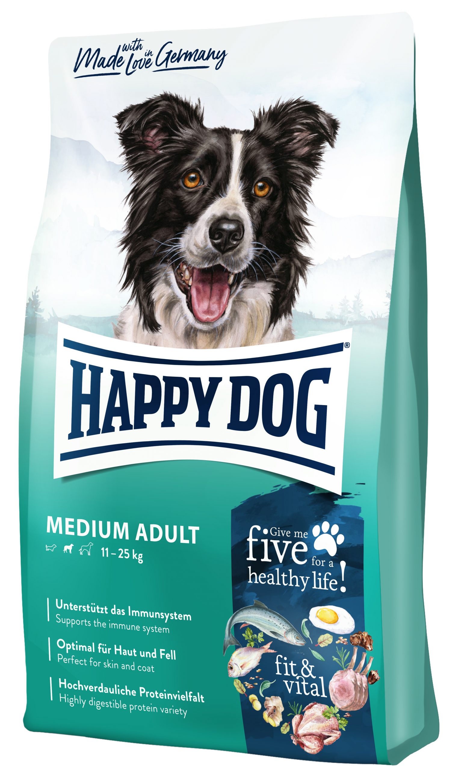 HappyDog Fit+Vital Medium Adult 12kg